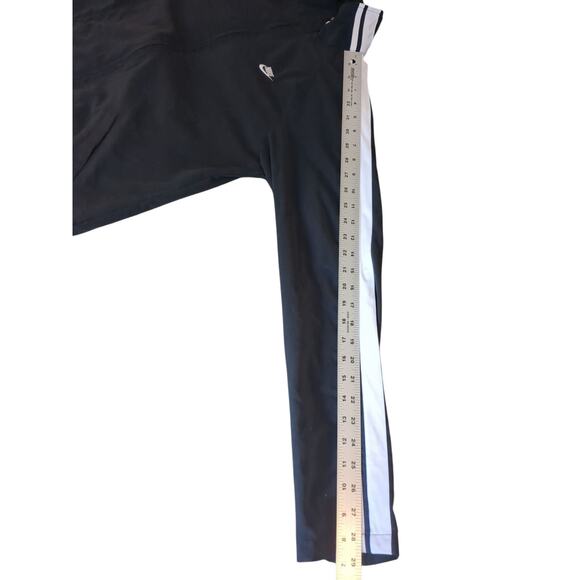 vintage womens nike windbreaker jacket black size medium 8-10 retro - Picture 5 of 8